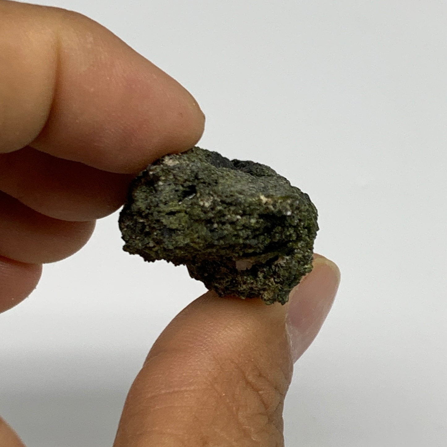 23.2g, 2"x0.8"x0.6",Green Epidote Custer/Leaf Mineral Specimen @Pakistan,B27573