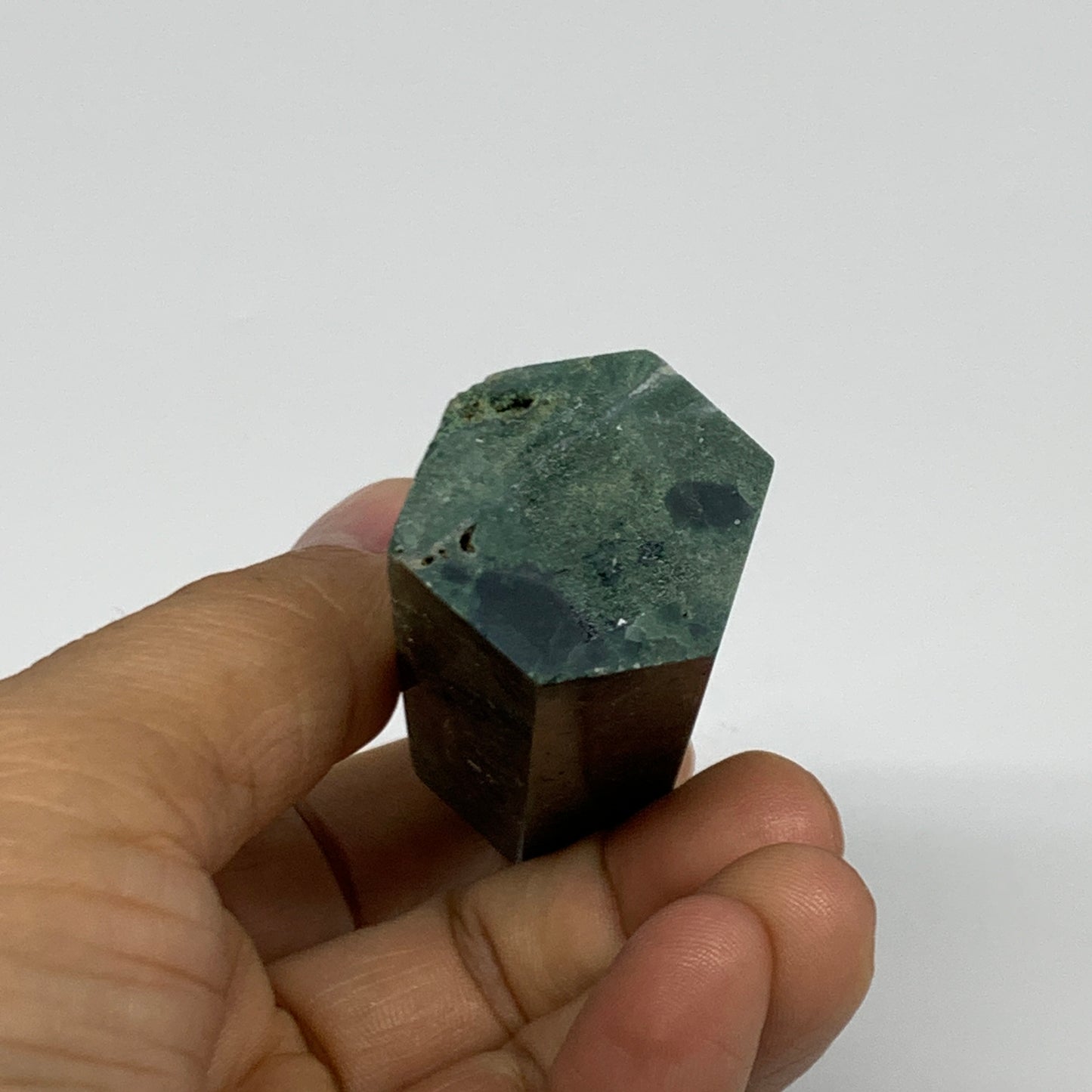 80.2g, 2.8"x1", Natural Ocean Jasper Tower Point Obelisk @Madagascar, B31459