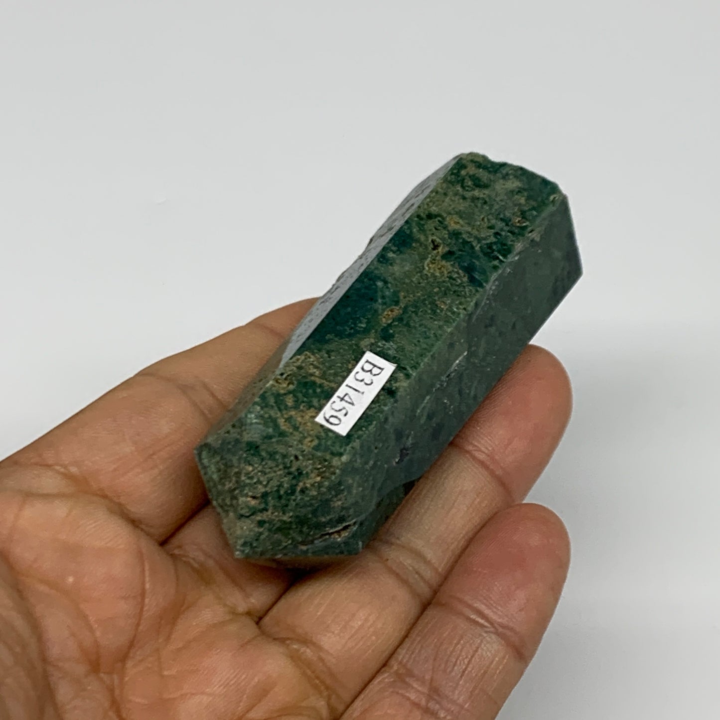 80.2g, 2.8"x1", Natural Ocean Jasper Tower Point Obelisk @Madagascar, B31459