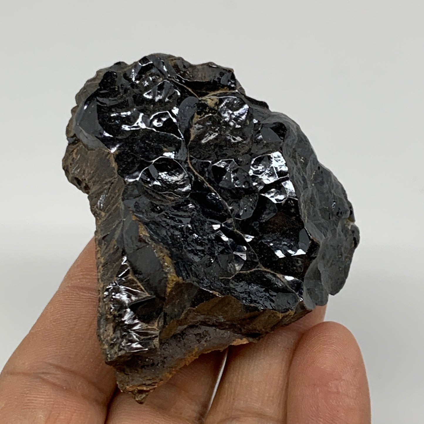 125.8g, 2.4"x1.8"x1.4", Rough Hematite Botryoidal Mineral Crystal, B37050