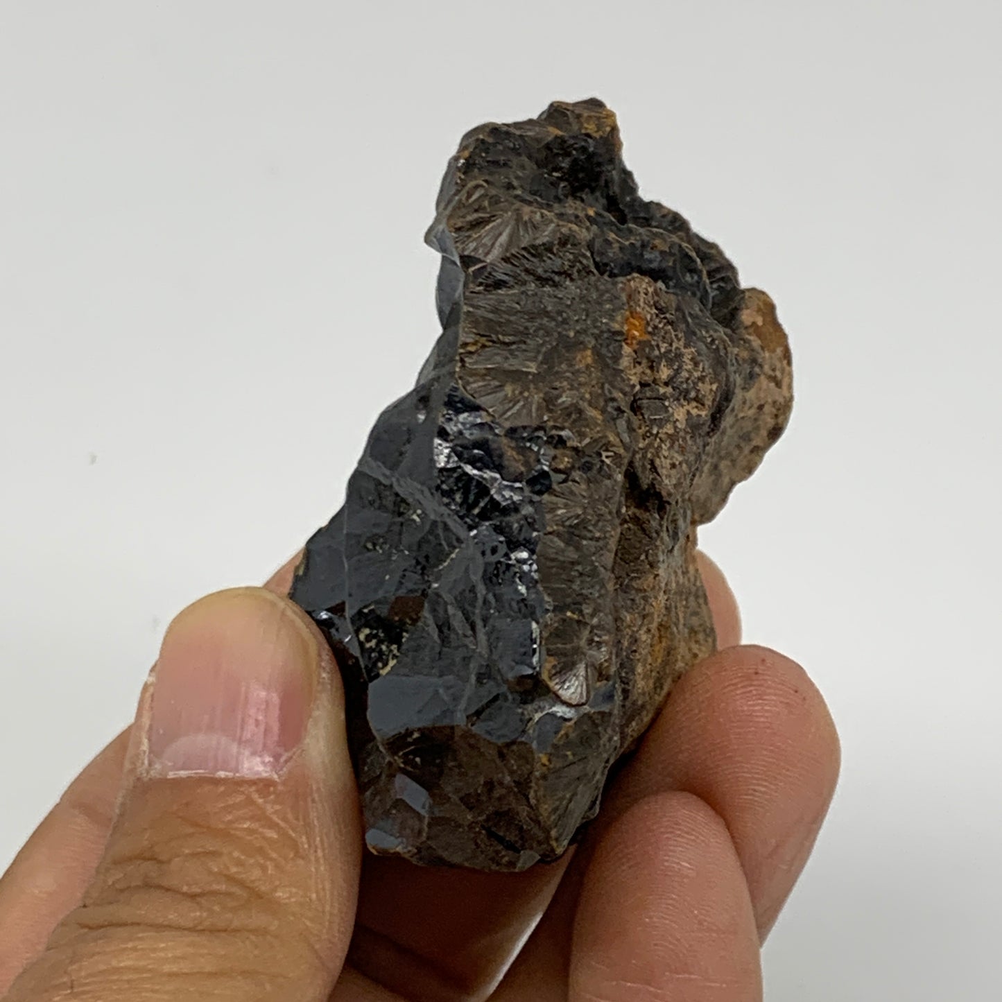 125.8g, 2.4"x1.8"x1.4", Rough Hematite Botryoidal Mineral Crystal, B37050