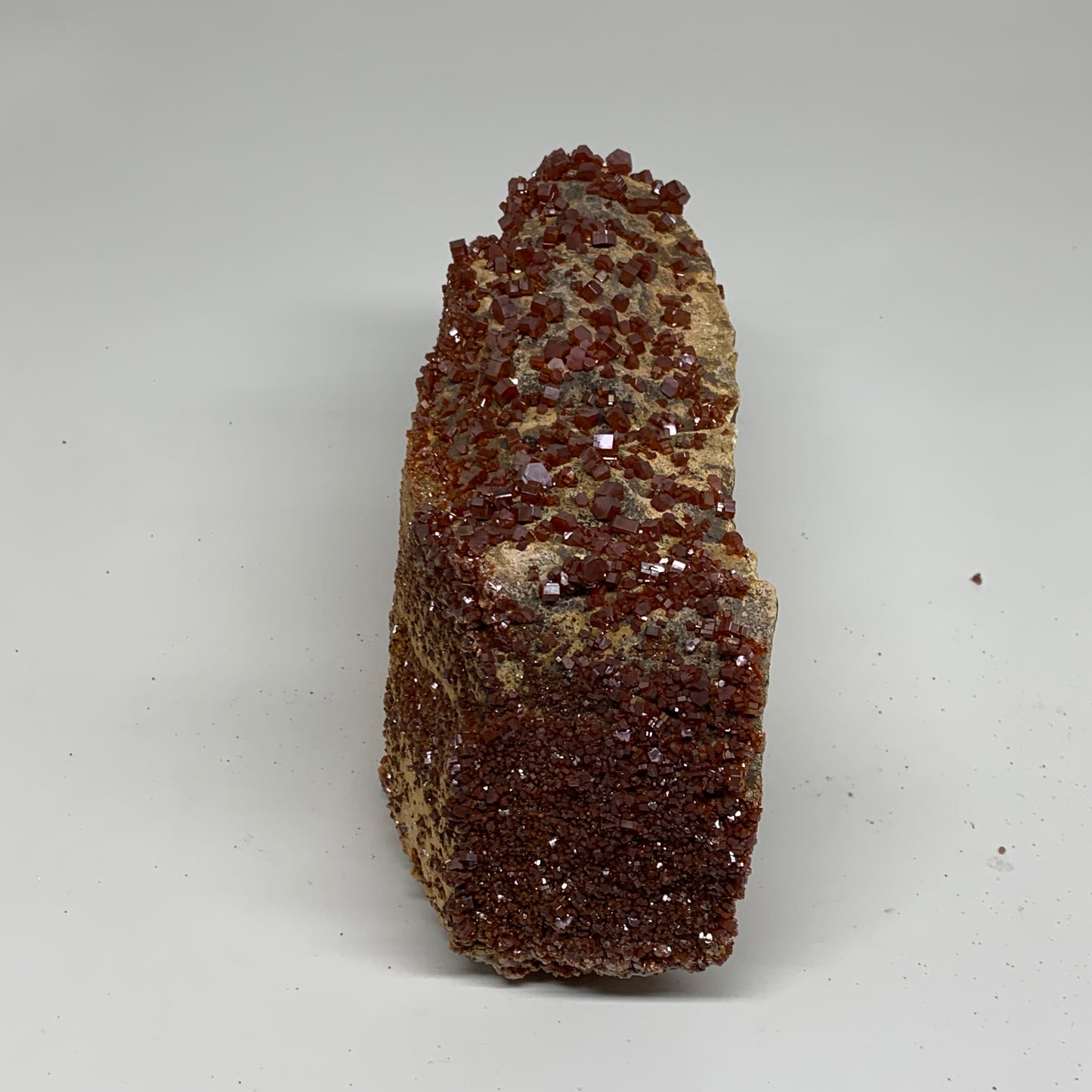 7.87 lbs, 10"x3.2"x3.8", Vanadinite Crystals Cluster Mineral Specimens, B34065