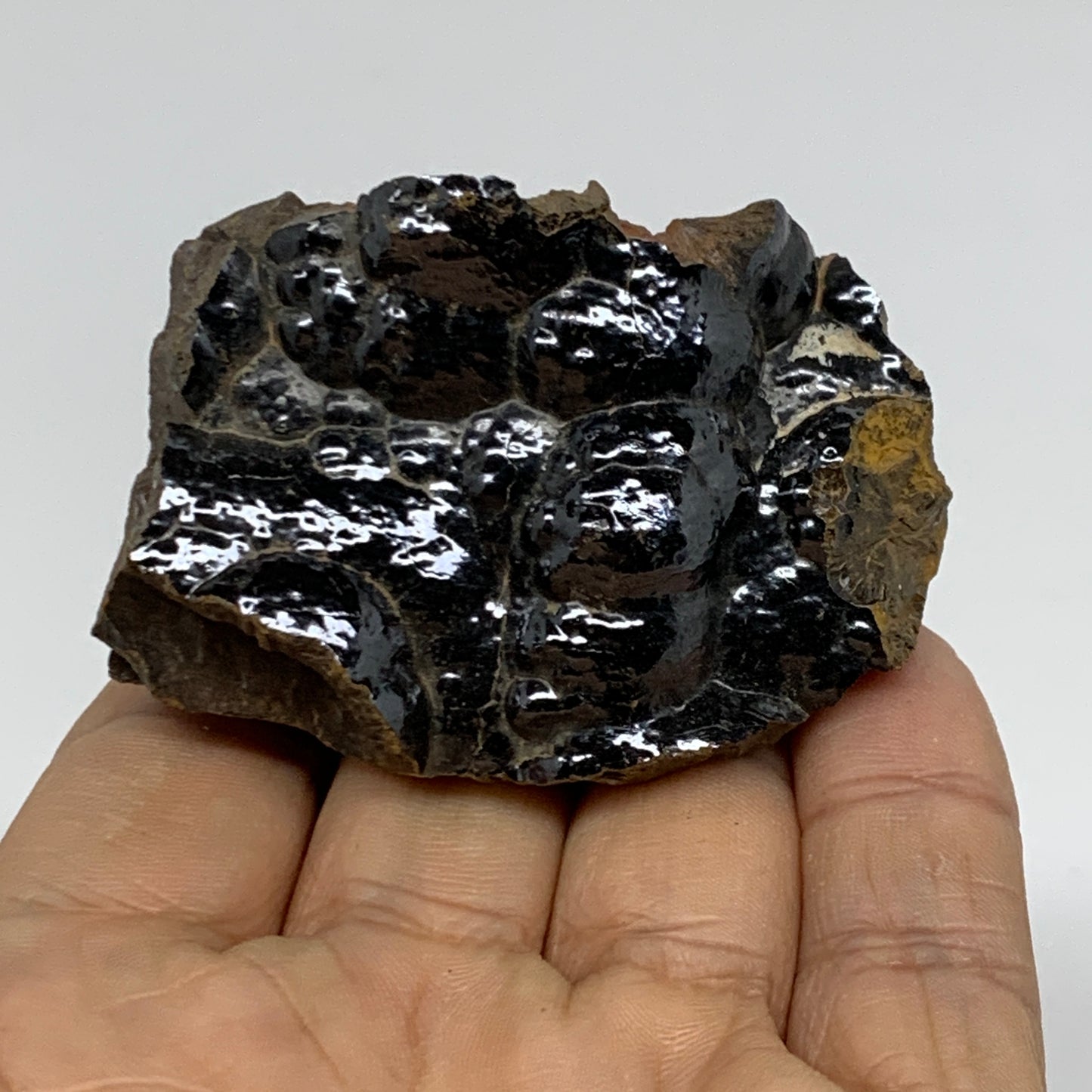 138g, 2.2"x1.6"x1.4", Rough Hematite Botryoidal Mineral Crystal, B37052