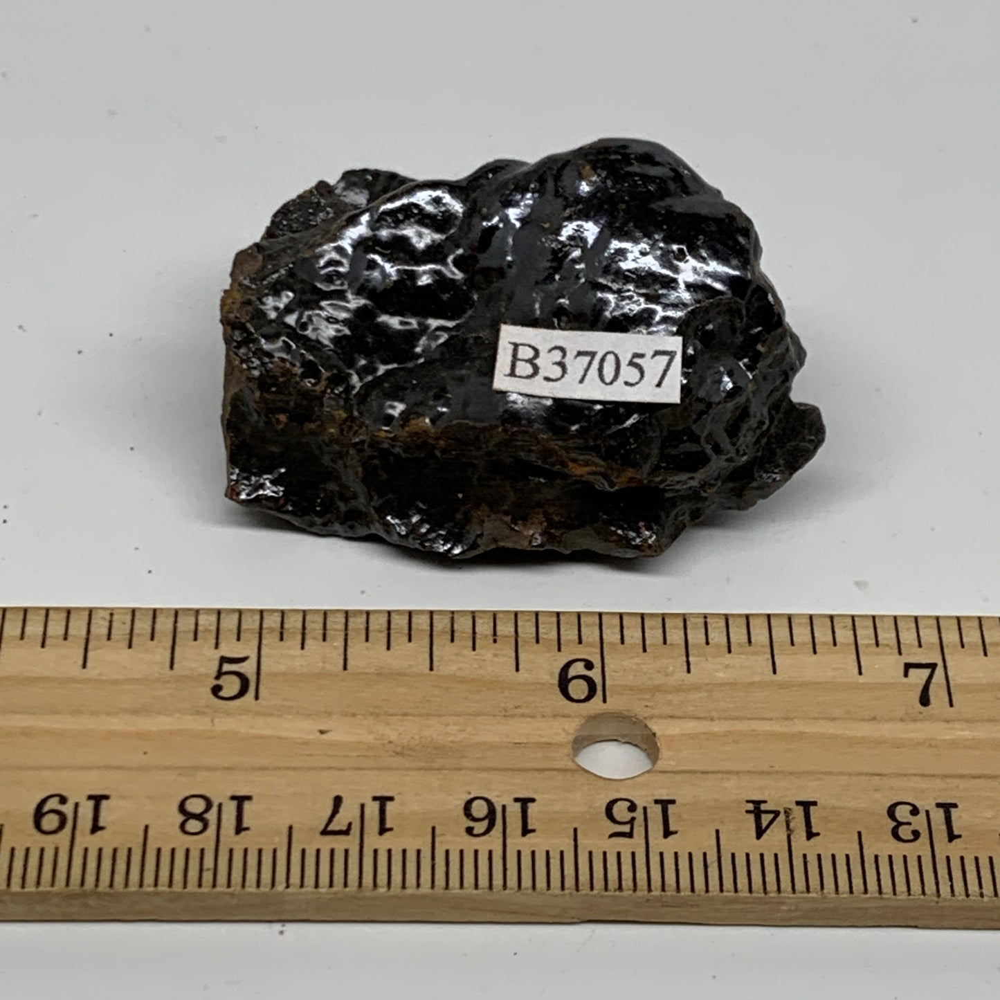 63.5g, 1.9"x1.2"x1", Rough Hematite Botryoidal Mineral Crystal, B37057