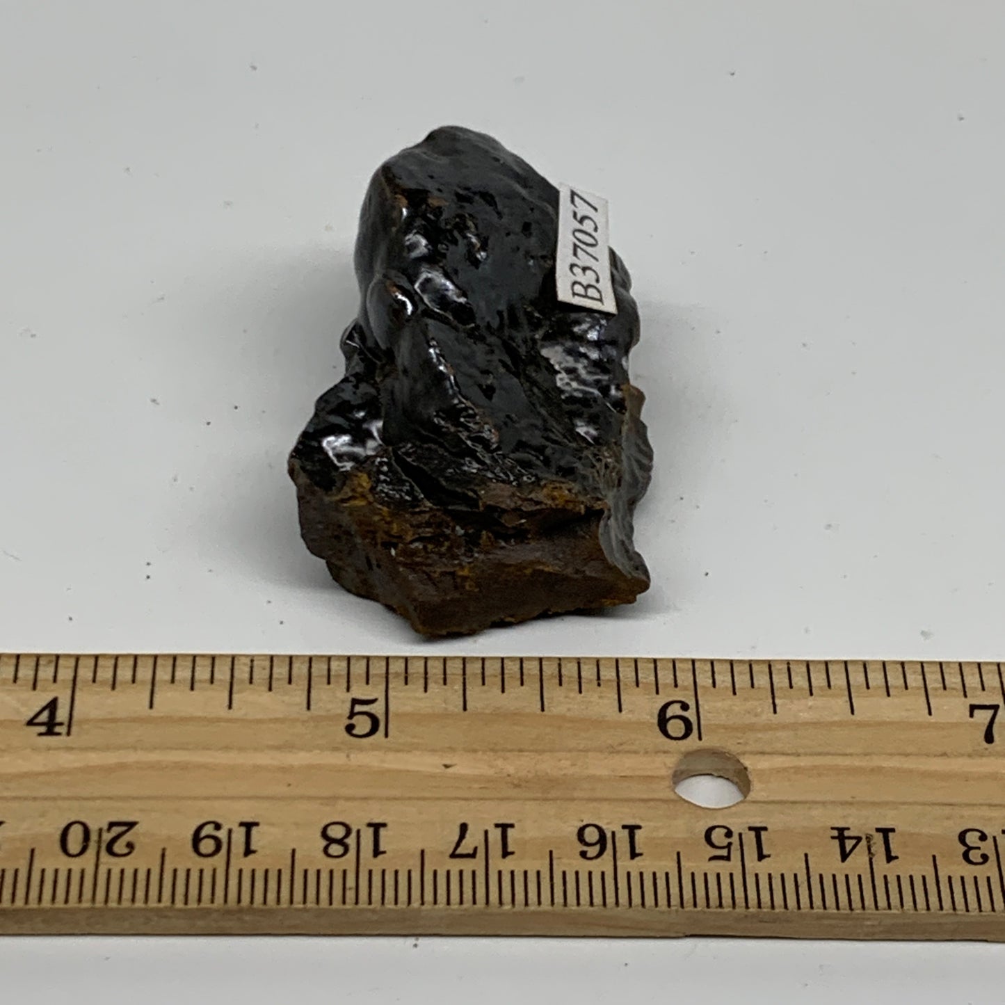 63.5g, 1.9"x1.2"x1", Rough Hematite Botryoidal Mineral Crystal, B37057