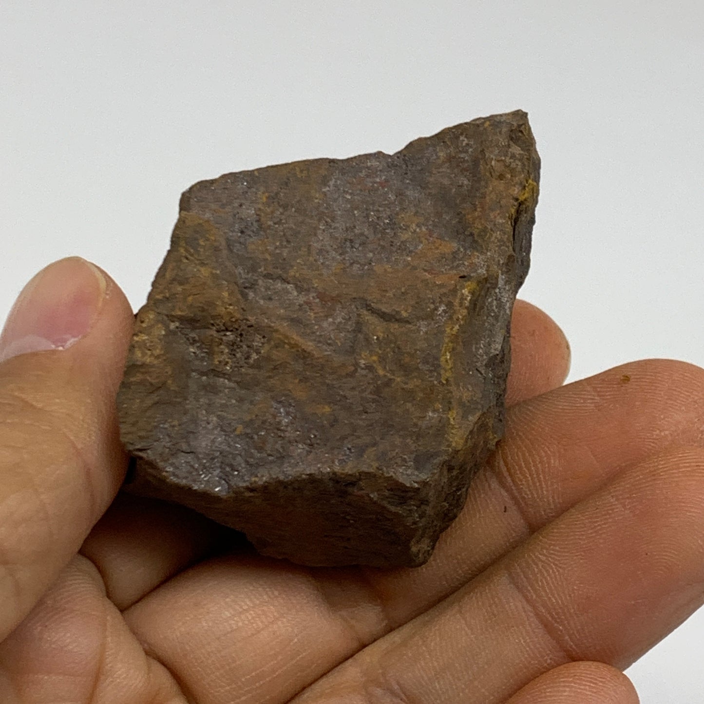 97.2g, 2.2"x1.6"x1", Rough Hematite Botryoidal Mineral Crystal, B37058