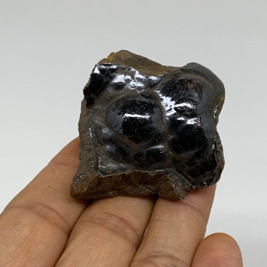 104.2g, 1.6"x1.7"x1.2", Rough Hematite Botryoidal Mineral Crystal, B37064
