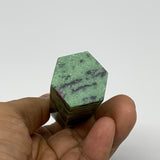 124.5g, 3.3"x1", Natural Ruby Zoisite Tower Point Obelisk @India, B31473