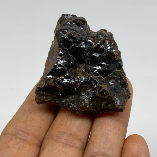 83g, 1.8"x1.6"x1.3", Rough Hematite Botryoidal Mineral Crystal, B37065
