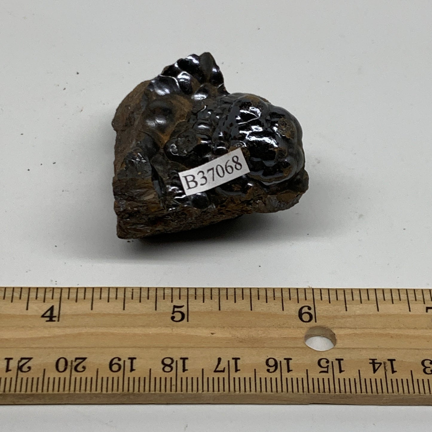 90.7g, 1.6"x1.6"x1.3", Rough Hematite Botryoidal Mineral Crystal, B37068