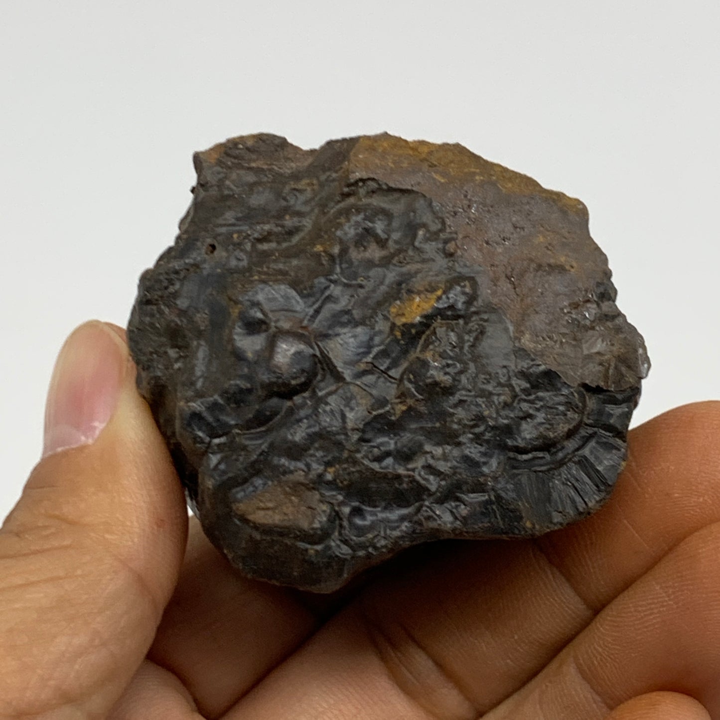 127.3g, 1.8"x1.8"x1.3", Rough Hematite Botryoidal Mineral Crystal, B37071