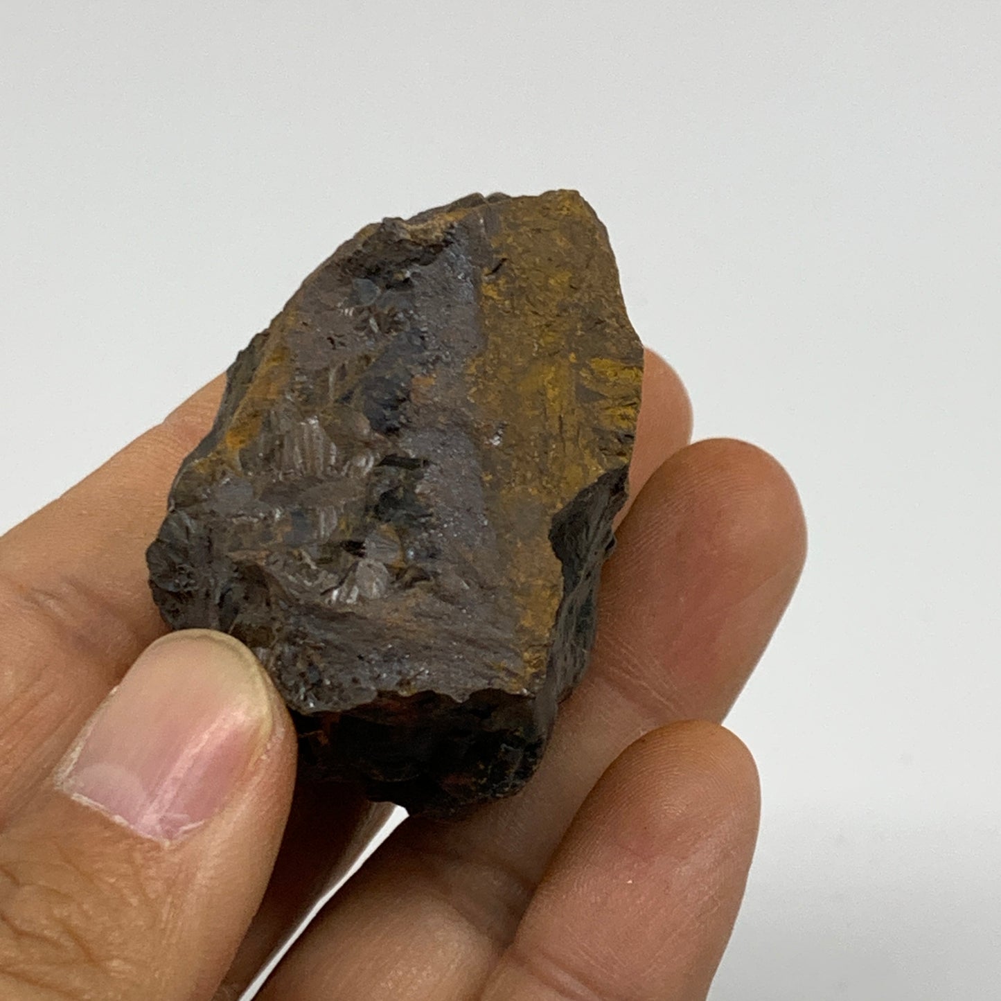 127.3g, 1.8"x1.8"x1.3", Rough Hematite Botryoidal Mineral Crystal, B37071