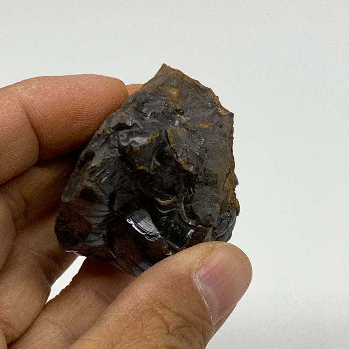 127.3g, 1.8"x1.8"x1.3", Rough Hematite Botryoidal Mineral Crystal, B37071