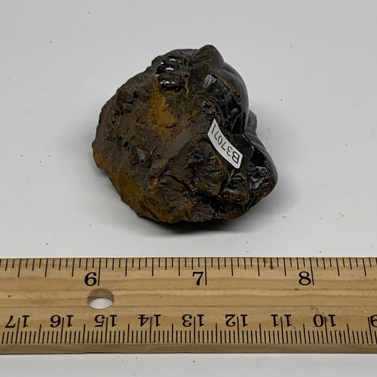 127.3g, 1.8"x1.8"x1.3", Rough Hematite Botryoidal Mineral Crystal, B37071