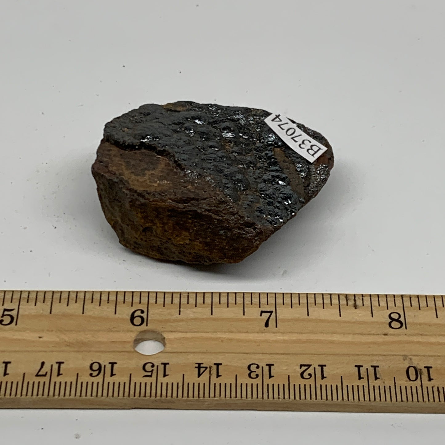 83.2g, 2"x1.5"x0.9", Rough Hematite Botryoidal Mineral Crystal, B37074