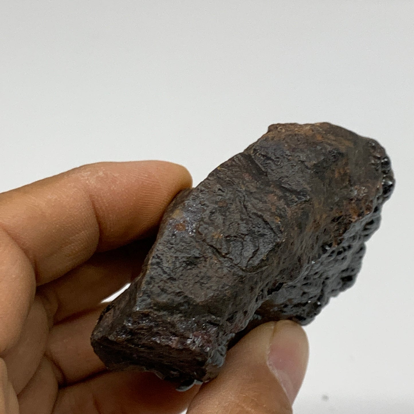 195.9g, 2.3"x2"x1.1", Rough Hematite Botryoidal Mineral Crystal, B37076