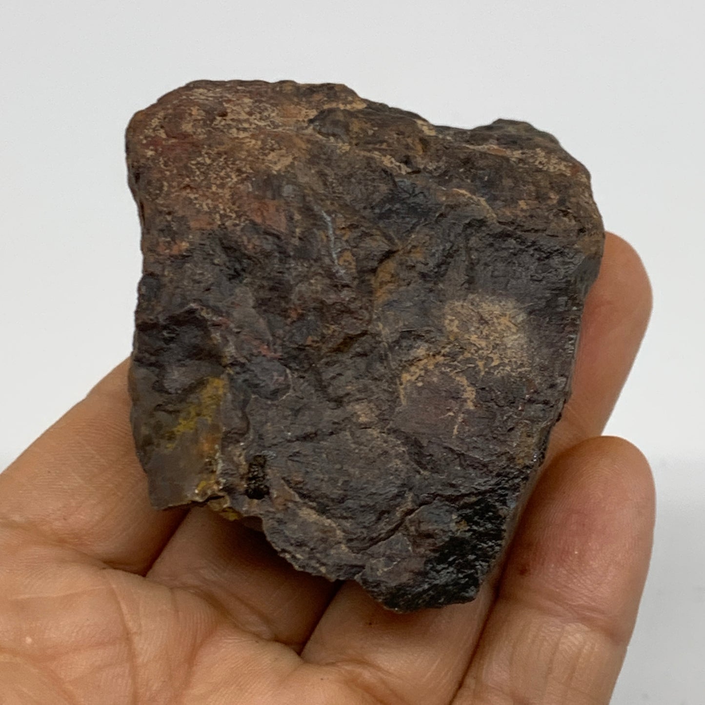 195.9g, 2.3"x2"x1.1", Rough Hematite Botryoidal Mineral Crystal, B37076