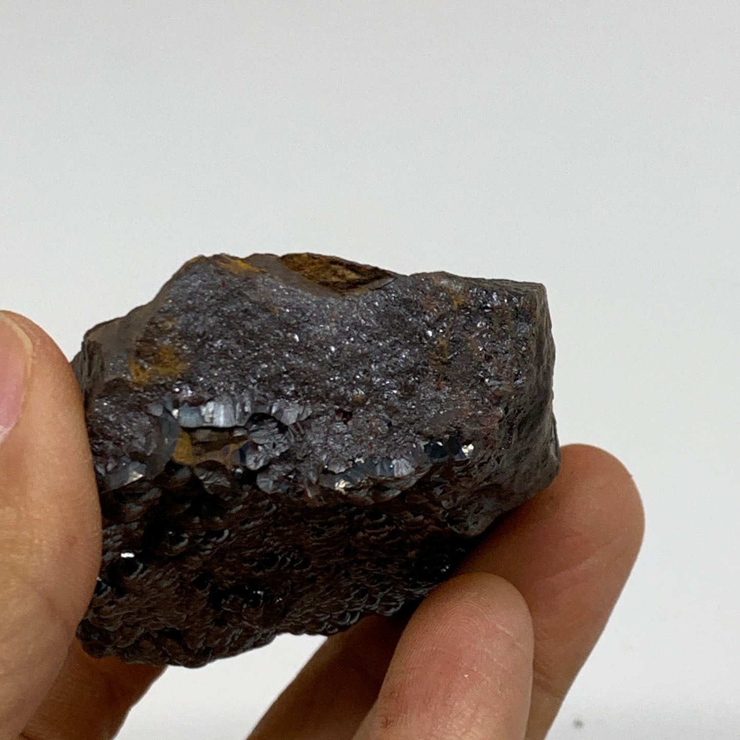 195.9g, 2.3"x2"x1.1", Rough Hematite Botryoidal Mineral Crystal, B37076