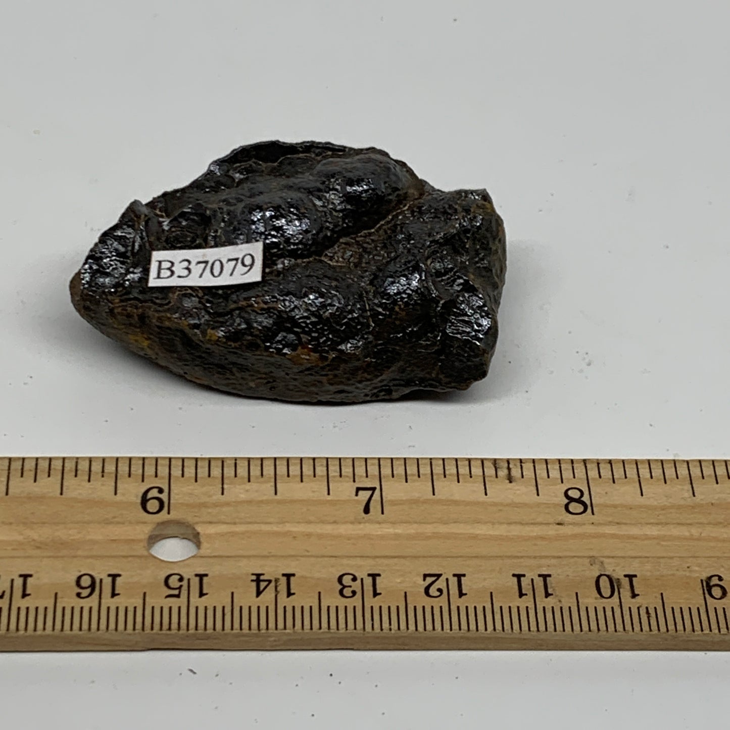 77.6g, 2.2"x1.3"x0.8", Rough Hematite Botryoidal Mineral Crystal, B37079