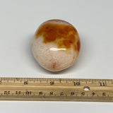 158.2g, 2.3"x2"x1.5", Red Carnelian Palm-Stone Gem Crystal Polished, B28412
