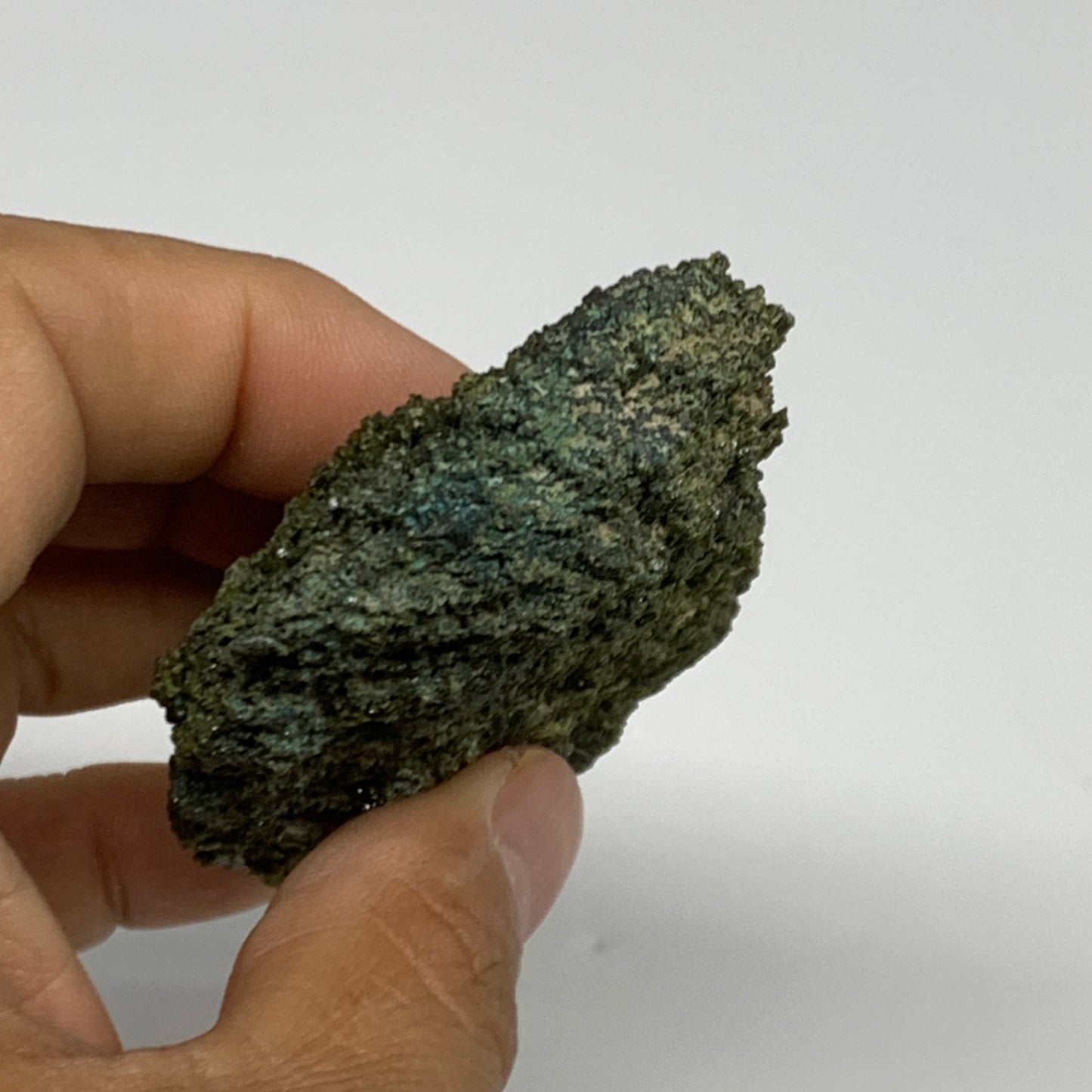 96.2g,3"x1.8"x0.7",Green Epidote Custer/Leaf Mineral Specimen @Pakistan, B27642
