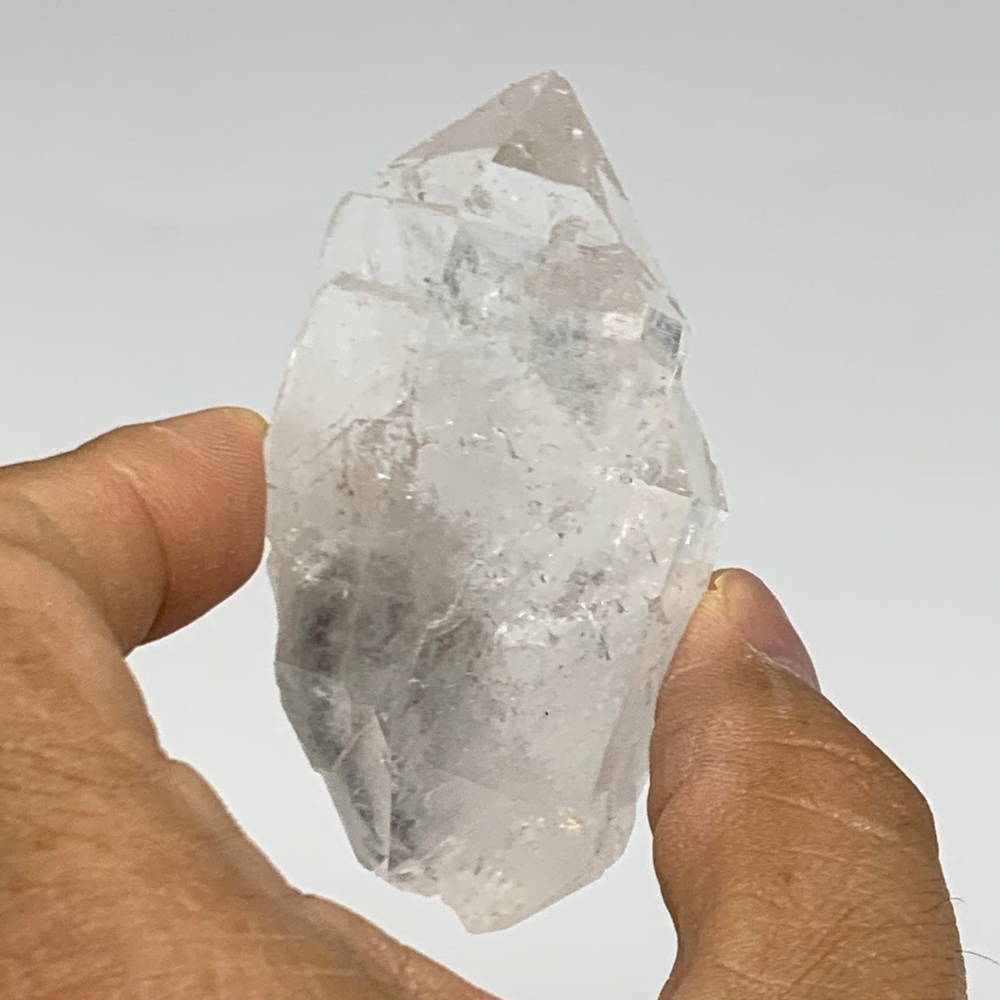 82.6g, 2.7"x1.4"x0.9", Chlorine Quartz Crystal Mineral,Specimen Terminated,B2764