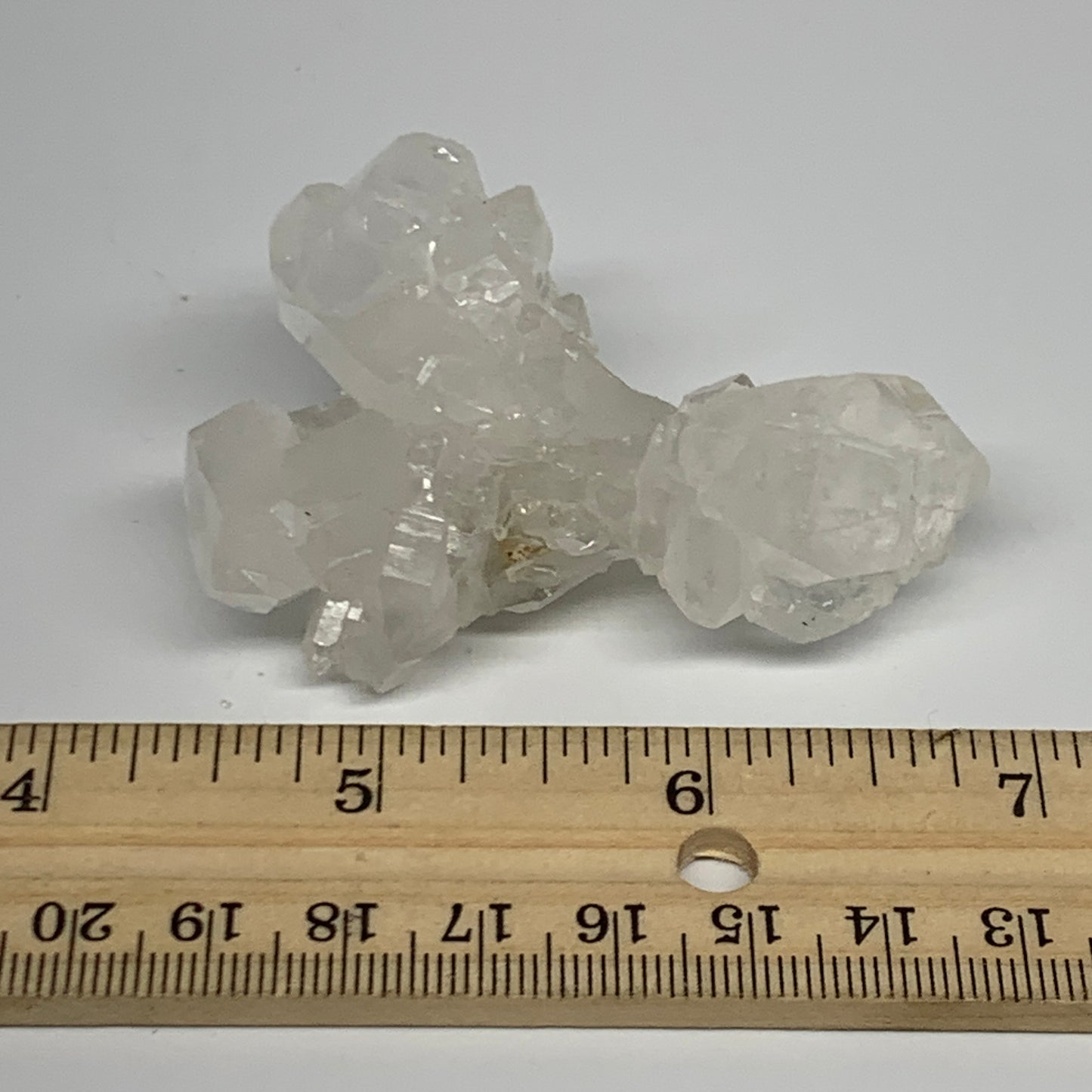 49.8g, 2.6"x1.9"x0.9", Chlorine Quartz Crystal Mineral,Specimen Terminated,B2764