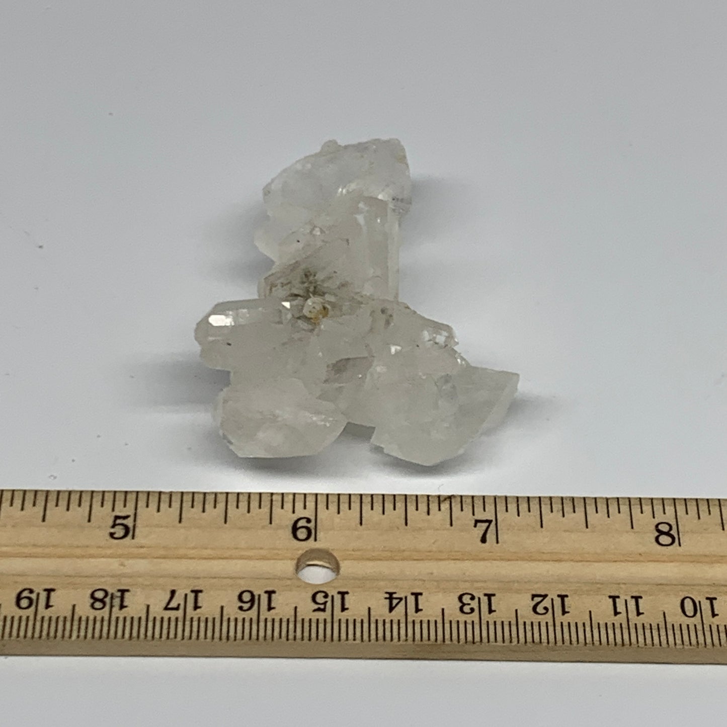 49.8g, 2.6"x1.9"x0.9", Chlorine Quartz Crystal Mineral,Specimen Terminated,B2764