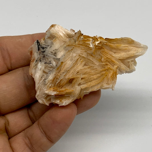 79.6g, 2.4"x1.7"x0.9", Natural Golden Barite Mineral Specimen, B33477