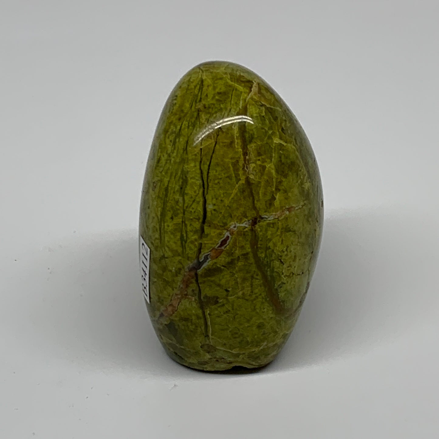 147.8g, 2.4"x2"x1.4", Green Opal Crystal Freeform Polished Gemstone, B34112