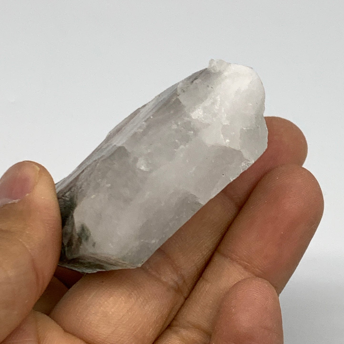 64.6g, 2"x1.7"x0.7", Chlorine Quartz Crystal Mineral,Specimen Terminated,B27653