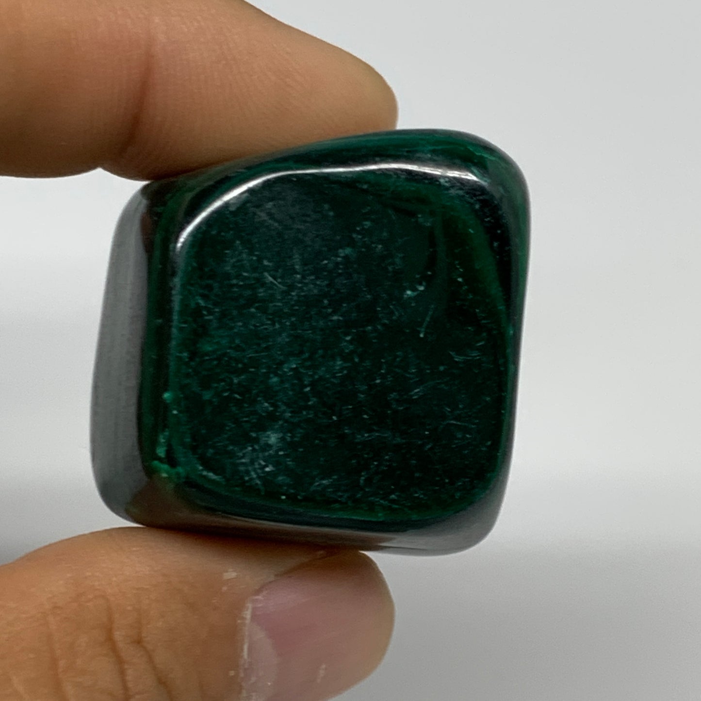 167.3g, 1.2"-1.6", 3pcs, Natural Small Malachite Tumbled Polished, B32816