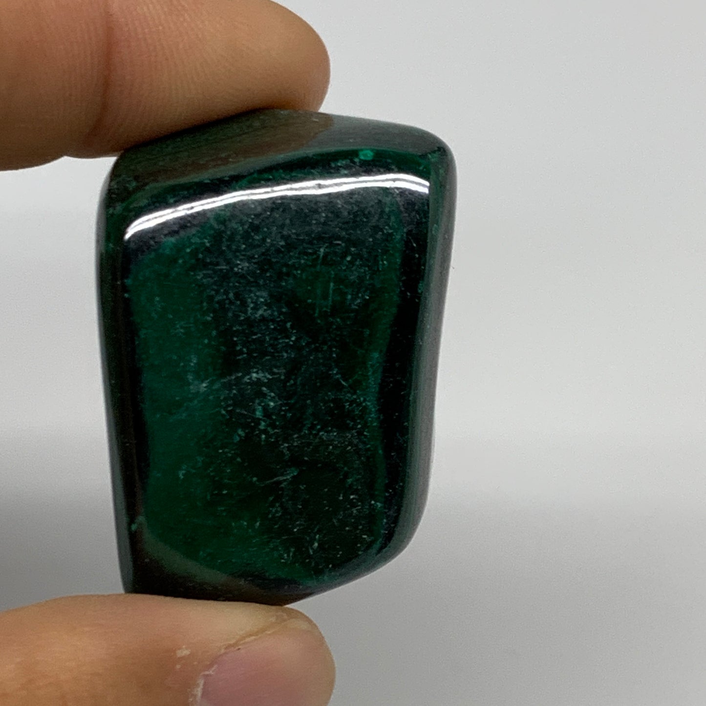 167.3g, 1.2"-1.6", 3pcs, Natural Small Malachite Tumbled Polished, B32816