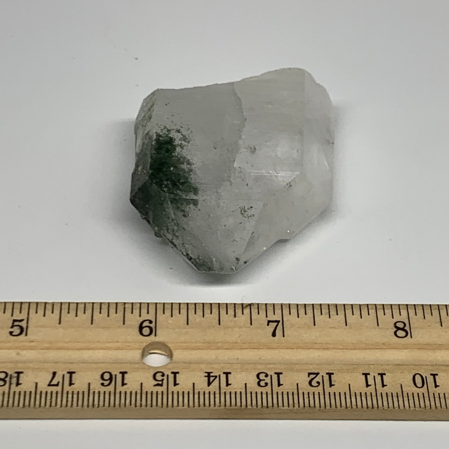 64.6g, 2"x1.7"x0.7", Chlorine Quartz Crystal Mineral,Specimen Terminated,B27653