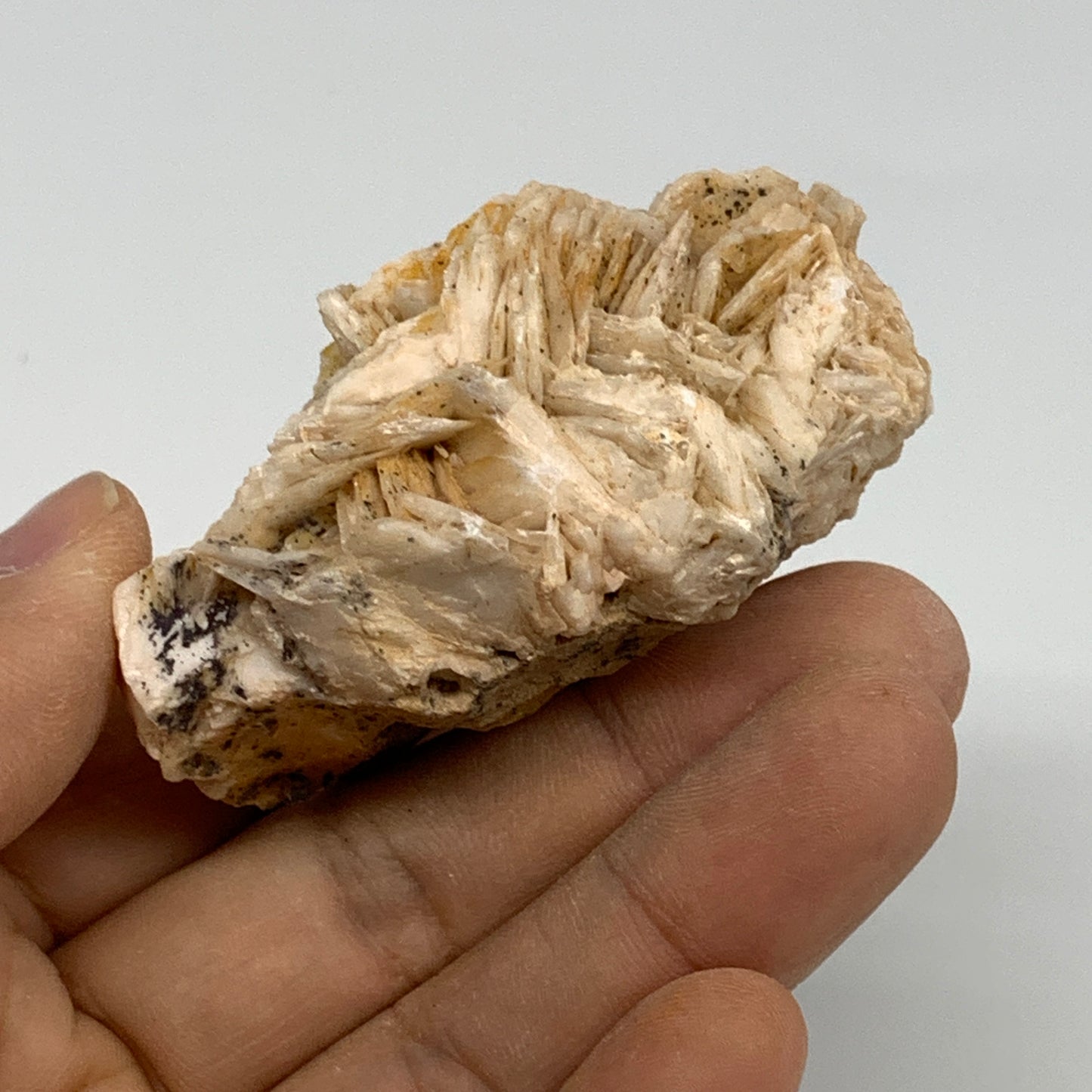 123.9g, 2.5"x1.7"x1.3", Natural Golden Barite Mineral Specimen, B33480
