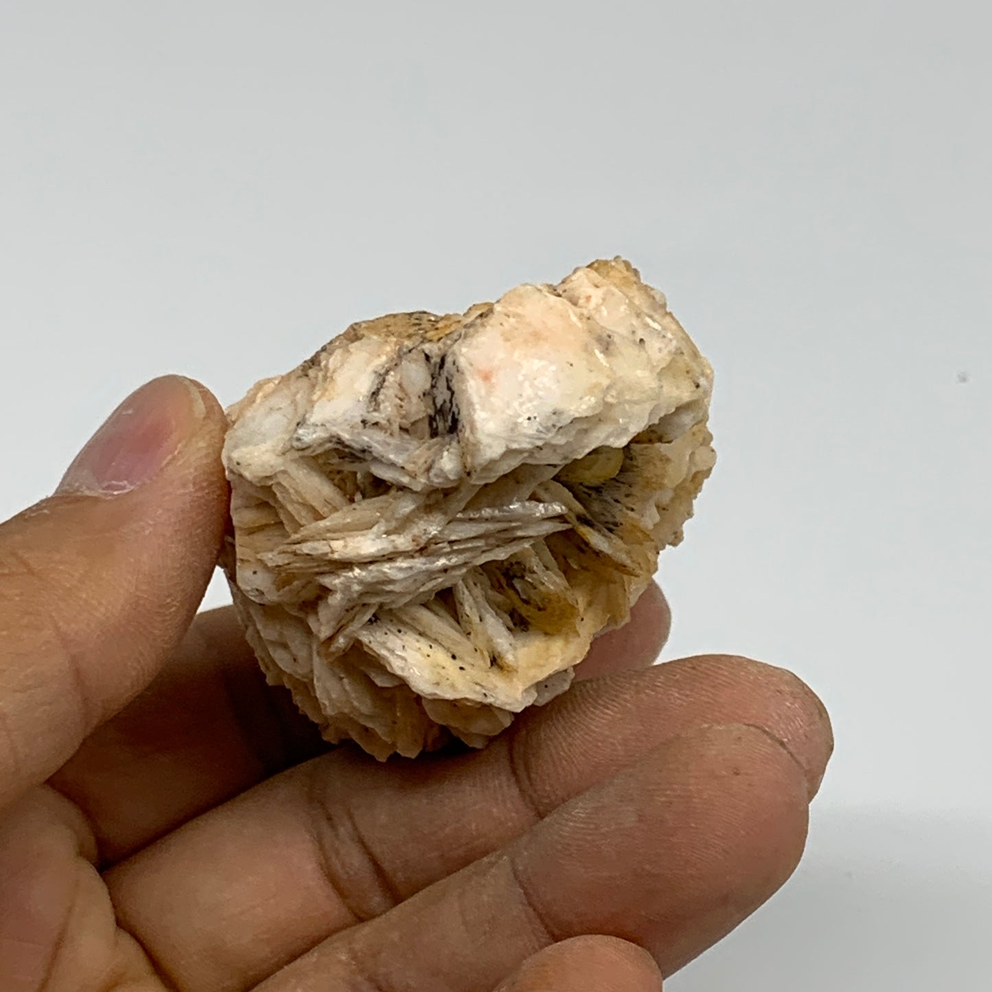 123.9g, 2.5"x1.7"x1.3", Natural Golden Barite Mineral Specimen, B33480