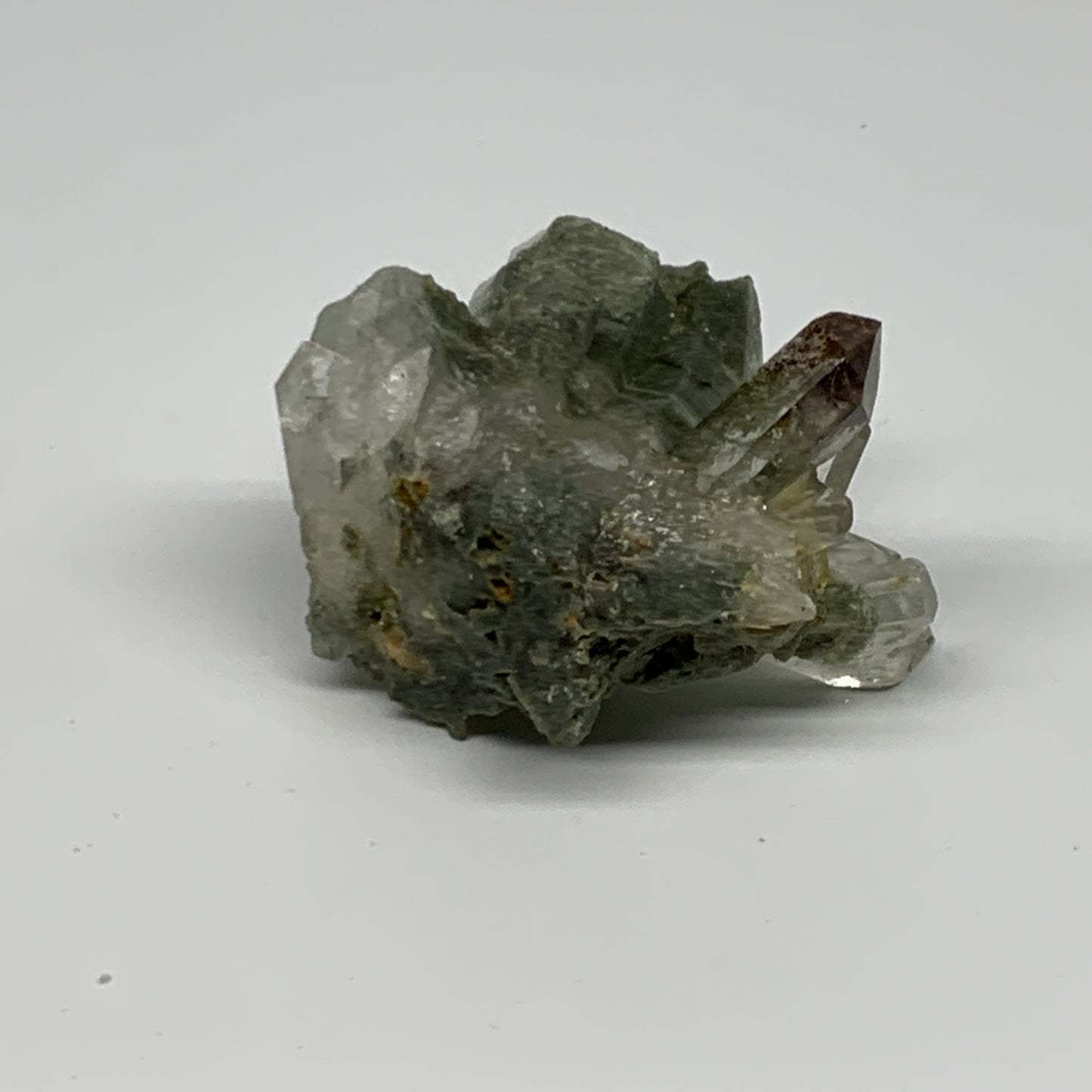103g, 2.6"x1.9"x1.6", Chlorine Quartz Crystal Mineral,Specimen Terminated,B27657