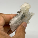 68.4g, 3"x2.4"x0.6", Chlorine Quartz Crystal Mineral,Specimen Terminated,B27658