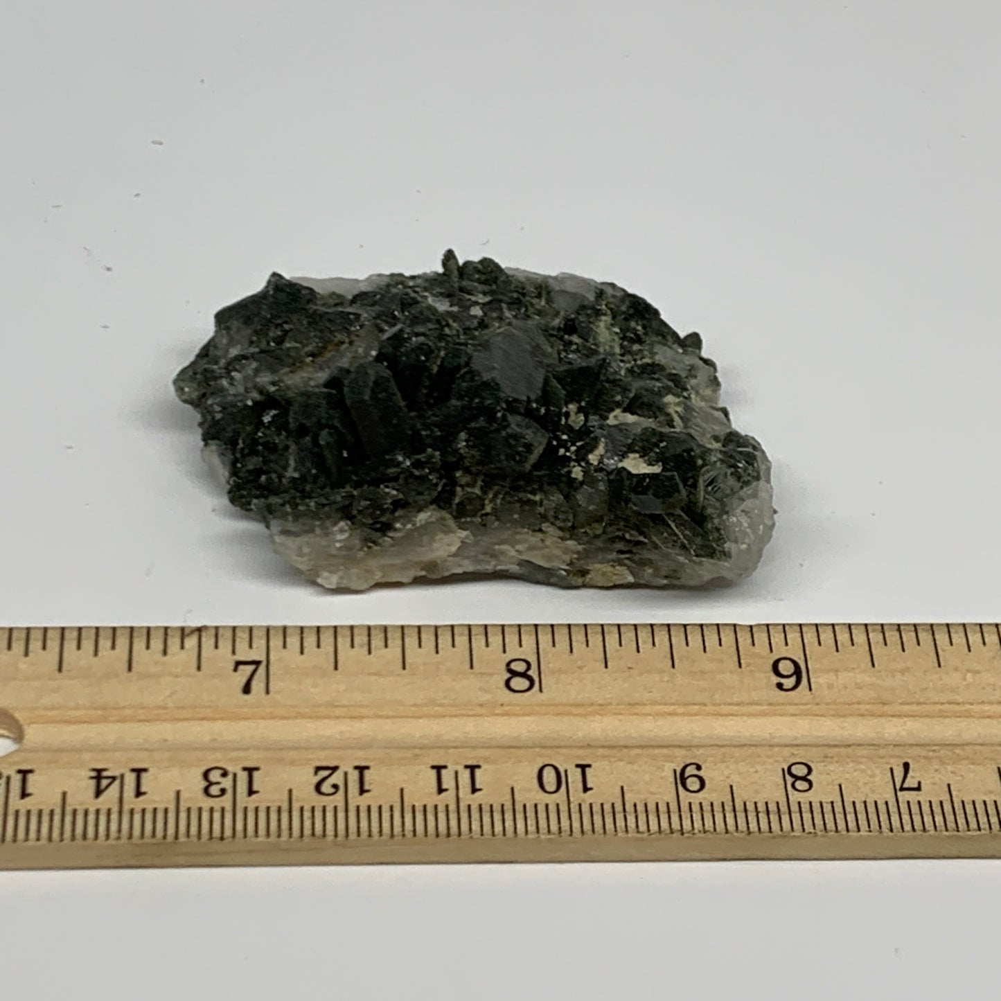 52.8g, 2.4"x1.5"x0.9", Chlorine Quartz Crystal Mineral,Specimen Terminated,B2766
