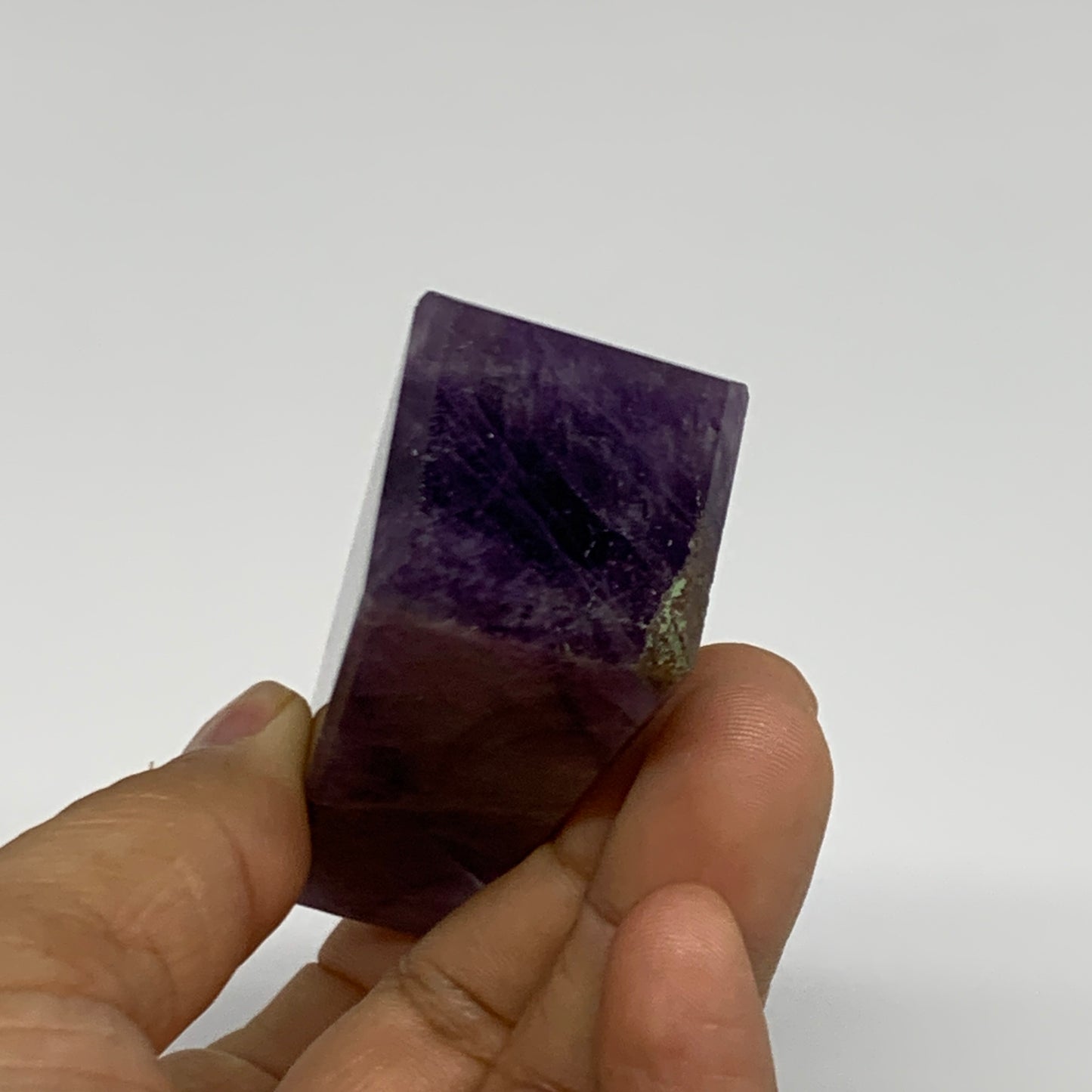 101g, 3.2"x1", Natural Amethyst Tower Point Obelisk @Brazil, B31513