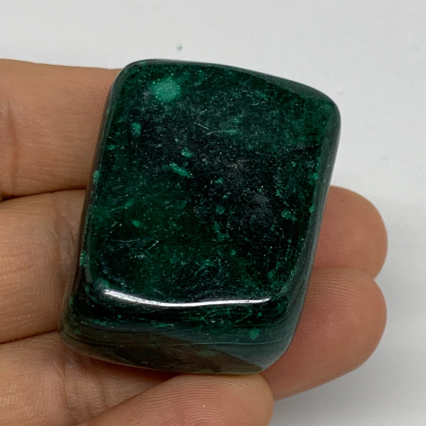 184.2g, 1.5"-1.8", 3pcs, Natural Small Malachite Tumbled Polished, B32826