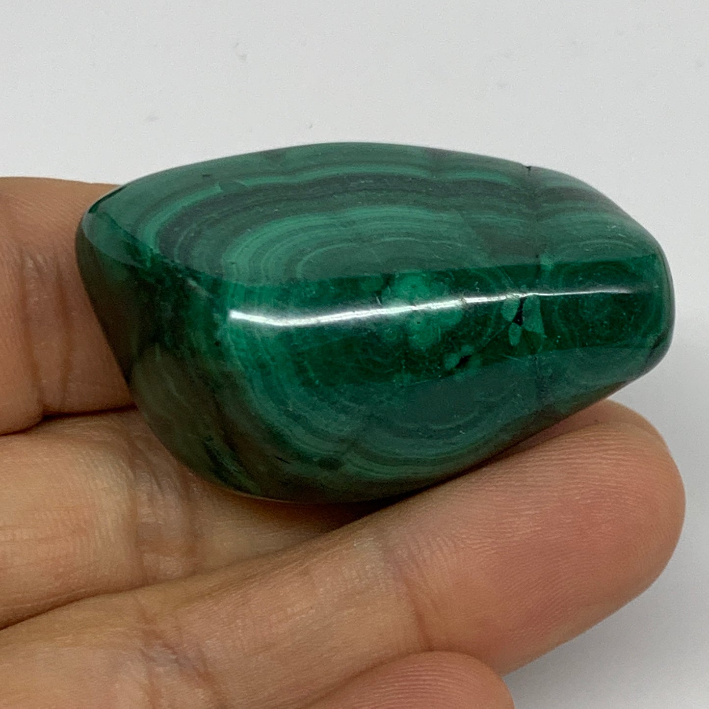 184.2g, 1.5"-1.8", 3pcs, Natural Small Malachite Tumbled Polished, B32826