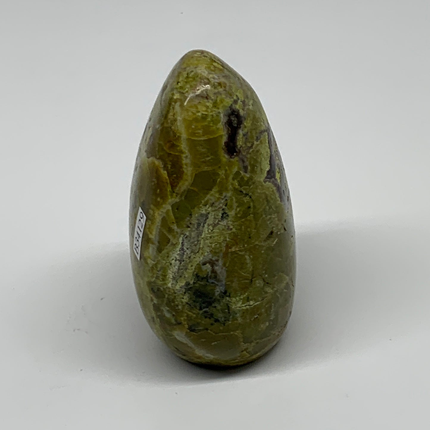 272.1g, 3.4"x2.3"x1.7", Green Opal Crystal Freeform Polished Gemstone, B34129