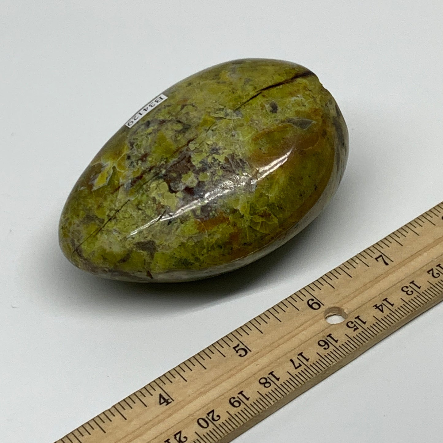 272.1g, 3.4"x2.3"x1.7", Green Opal Crystal Freeform Polished Gemstone, B34129