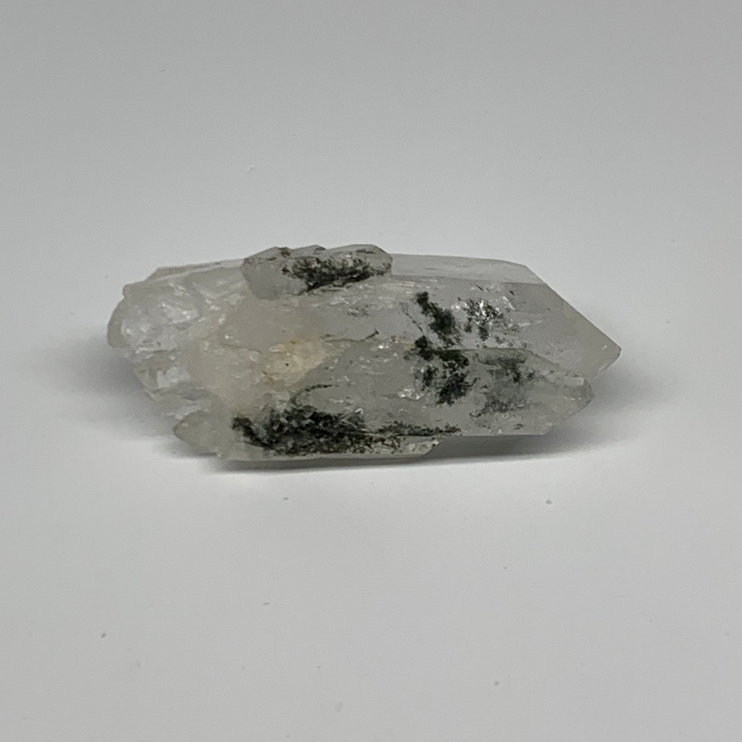 61.3g, 2.7"x1.1"x1", Chlorine Quartz Crystal Mineral,Specimen Terminated,B27671