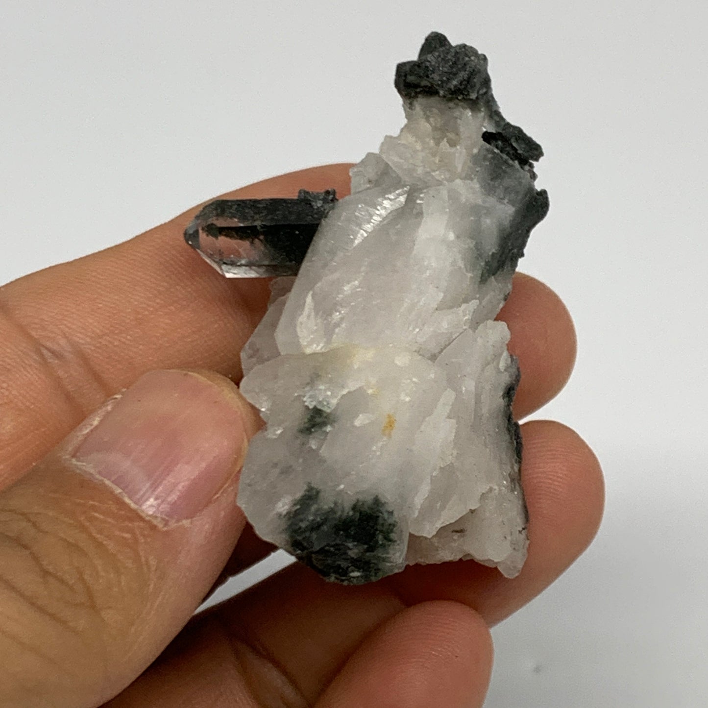 31.1g, 2"x1.3"x1.2", Chlorine Quartz Crystal Mineral,Specimen Terminated,B27674