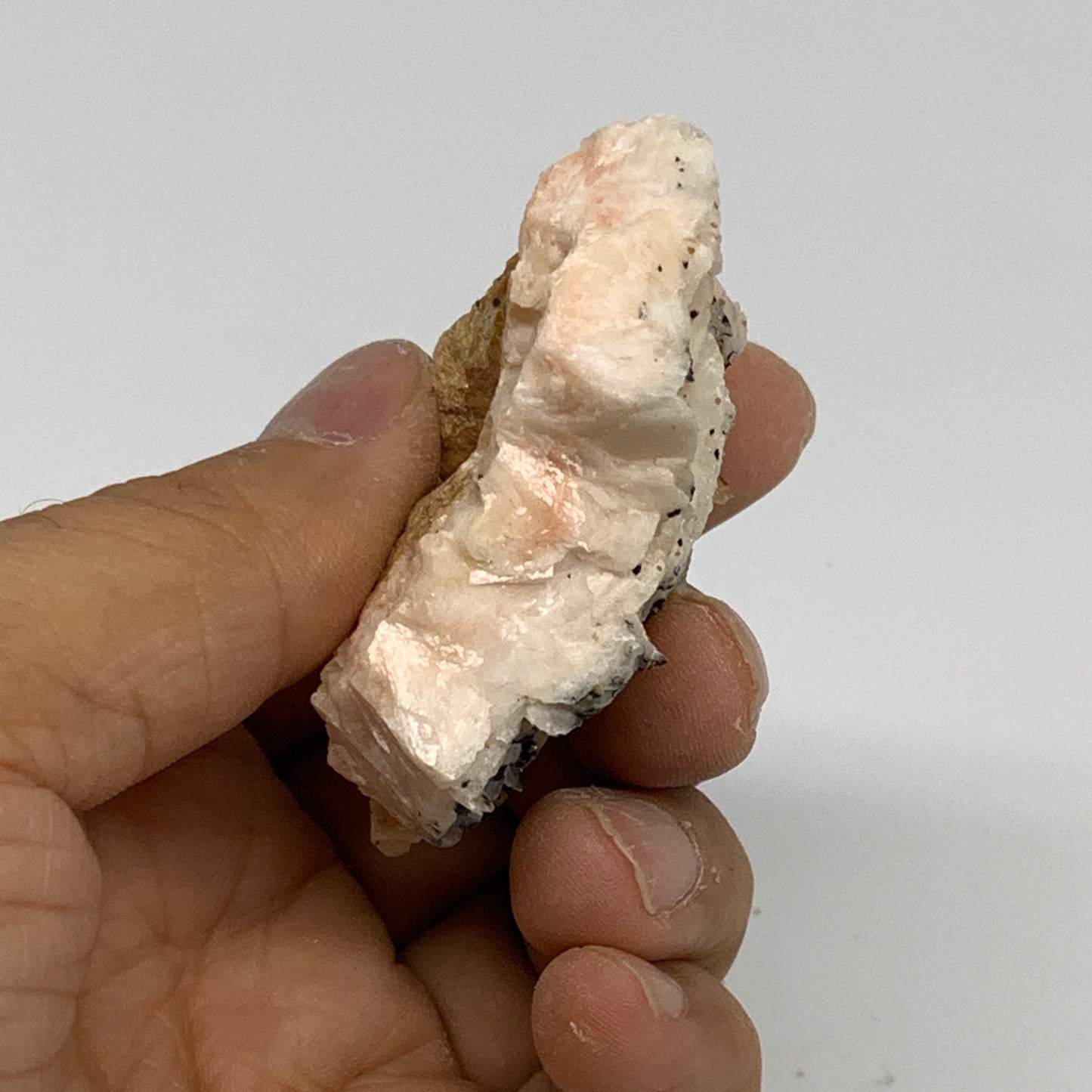 87.1g, 2.1"x2"x0.9", Natural Golden Barite Mineral Specimen @Morocco, B33509