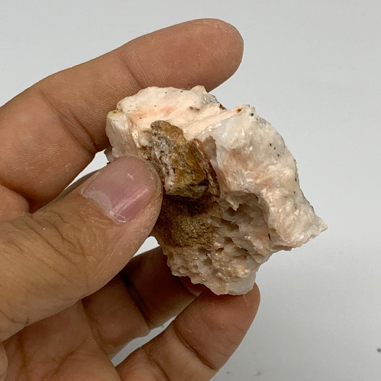 87.1g, 2.1"x2"x0.9", Natural Golden Barite Mineral Specimen @Morocco, B33509