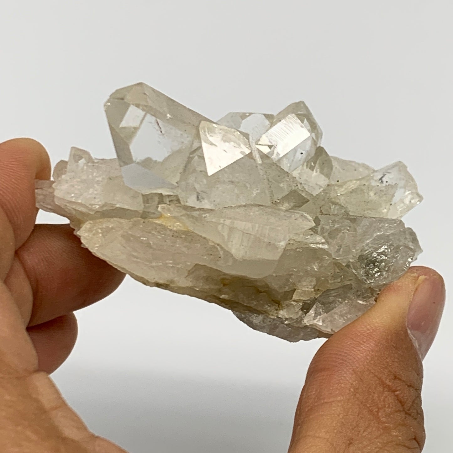 74.5g, 2.6"x1.6"x1.2", Chlorine Quartz Crystal Mineral,Specimen Terminated,B2768