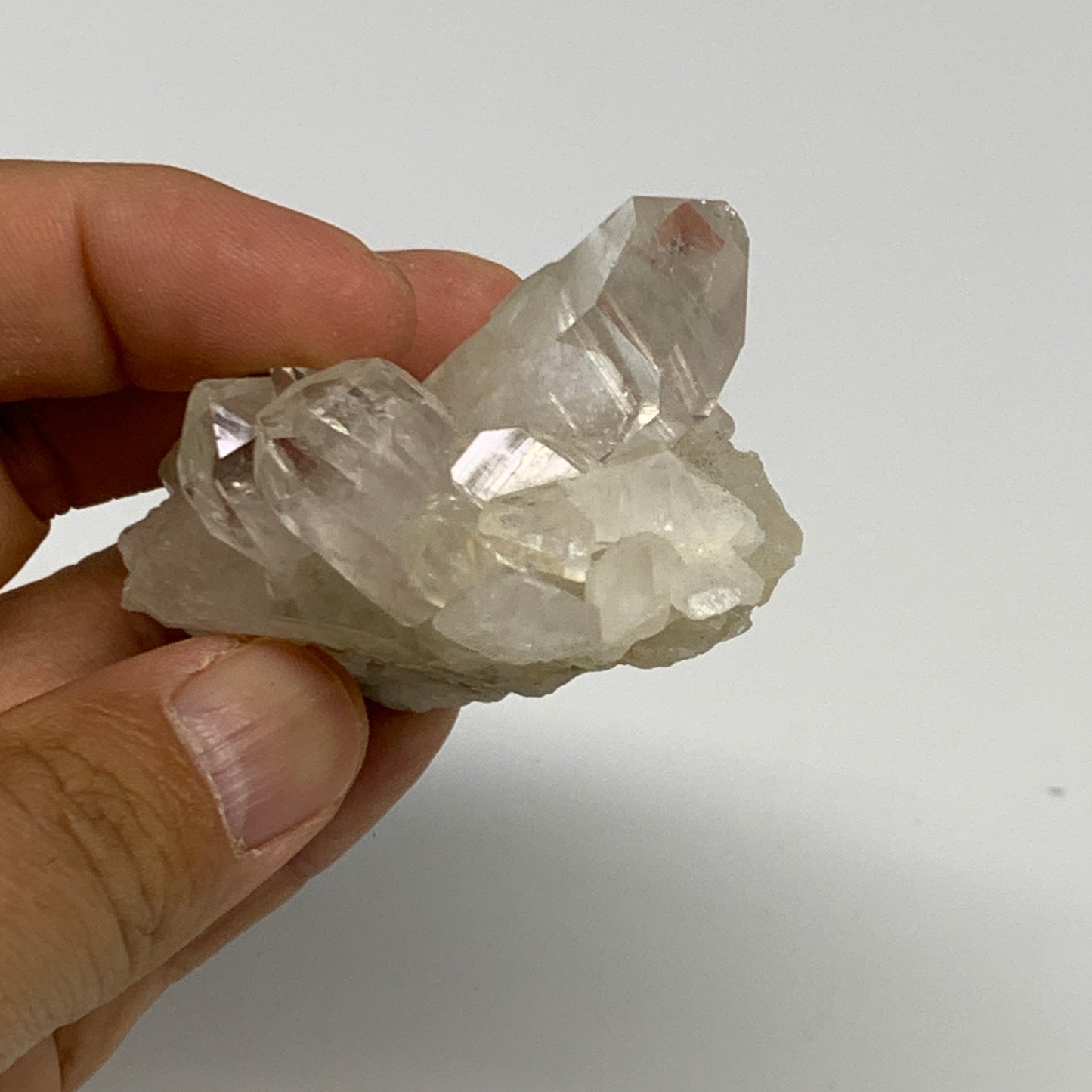 74.5g, 2.6"x1.6"x1.2", Chlorine Quartz Crystal Mineral,Specimen Terminated,B2768